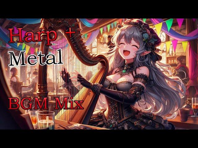 Epic Harp Metal Fusion – High-Energy Mix for Gaming and Workout Motivation