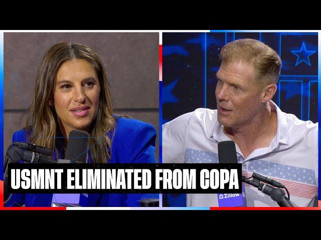 United States eliminated from Copa América: Carli Lloyd & Alexi Lalas react | SOTU