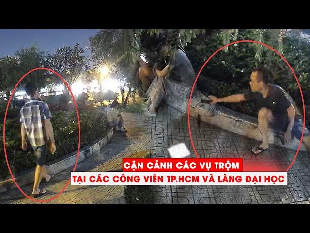 CLIP ĐIỀU TRA - Bài 2: Cận cảnh các vụ trộm tại các công viên ở TP.HCM - PLO