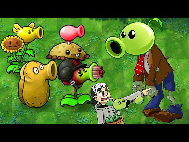 PVZ, BUT PLANTS AND ZOMBIES ARE NOW MUTANTS ► Plants vs. Zombies Fusion Mod #1  PvZ