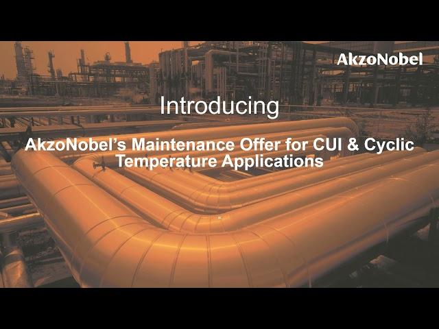 AkzoNobel e-Learning - Maintenance Solutions for CUI & Cyclical Temperatures