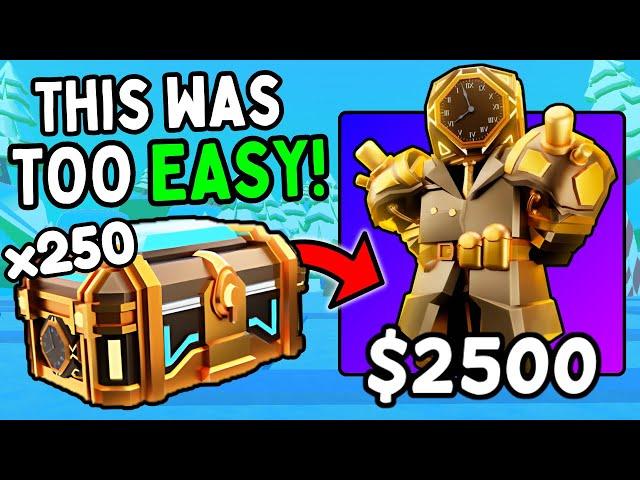 How I UNLOCKED The NEW GOLDEN FUTURE CLOCKMAN!!