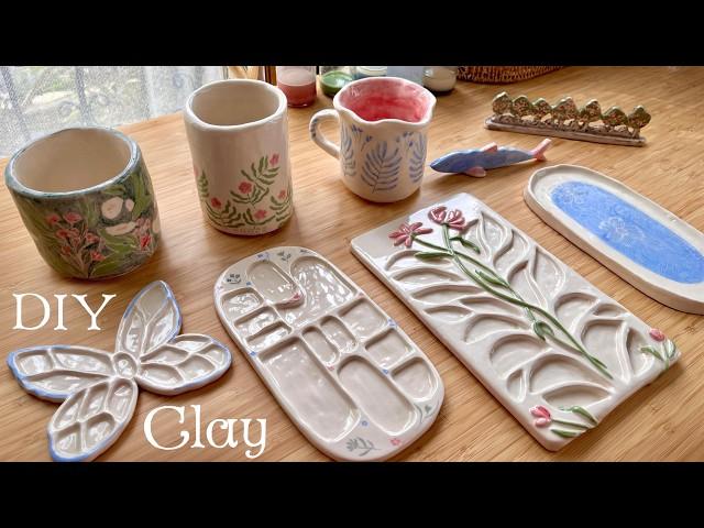 Making Clay Art Supplies - My Own Handmade Ceramic Materials ⎪DIY 