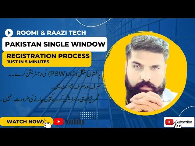 PSW PAKISTAN SINGLE WINDOW REGISTRATION PROCESS IN A VERY EASY WAY.. PAKISTAN CUSTOM NEW UPDATION