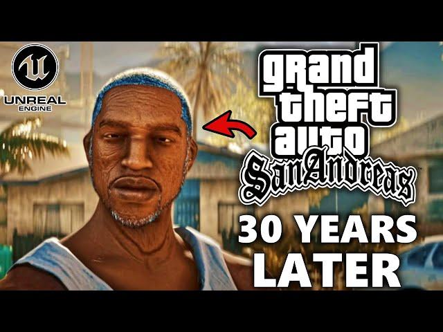GTA San Andreas 2 - CJ Goes Home 30 Years Later (concept)