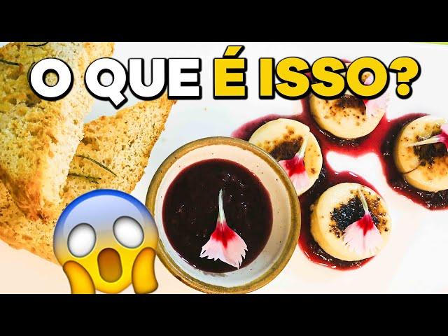 Queijo Prima Donna com Geleia de Frutas Vermelhas e Pães Low Carb e Flores Comestíveis #Shorts