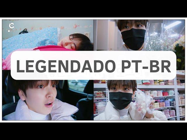 [LEGENDADO PT-BR] [C-LOG] HYEONGJUN  VLOG #1