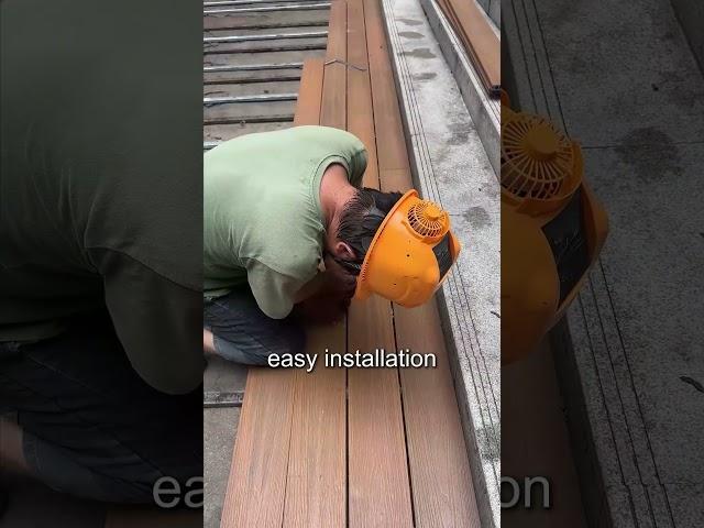 WPC Decking Installation — So Easy, You Can DIY It! #wpc #wpcdecking #construction #decking #diy