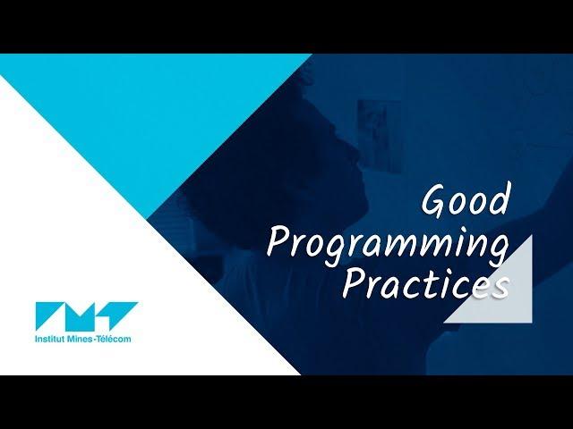 5. Good Programming Practices  MOOC Advanced Algorithmics & Graph Theory with Python