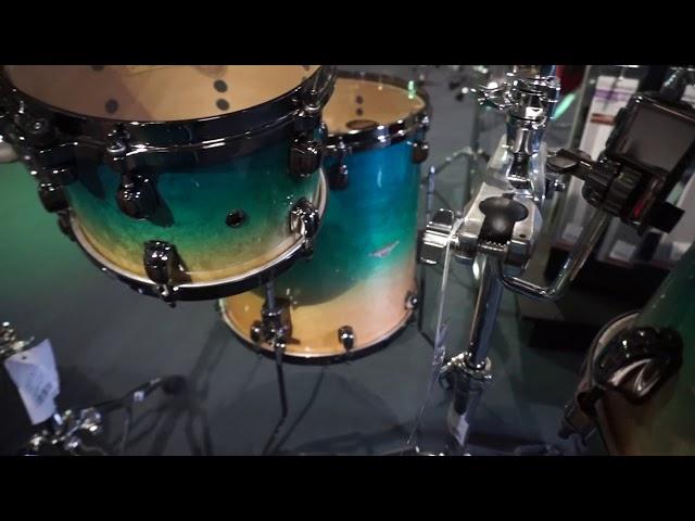 TAMA STARCLASSIC MAPLE EXOTIC 4 PIECE SHELL PACK – Figured Caribbean Blue Fade - QUICK REVIEW