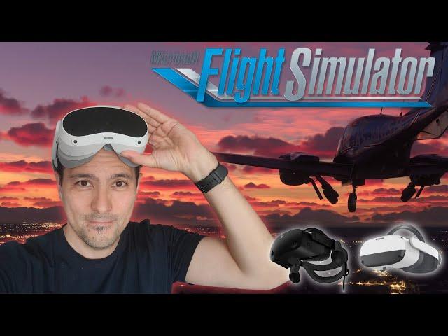 MICROSOFT FLIGHT SIMULATOR MIT DER PICO 4 - Besser als Reverb G2 & Pico Neo 3 Link?