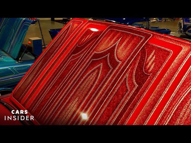 How Low-Rider Graphics Are Painted On Cars | Insider Cars