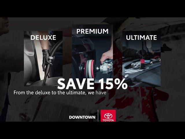 Downtown Toyota | February 2023 | Winter Detailing Specials