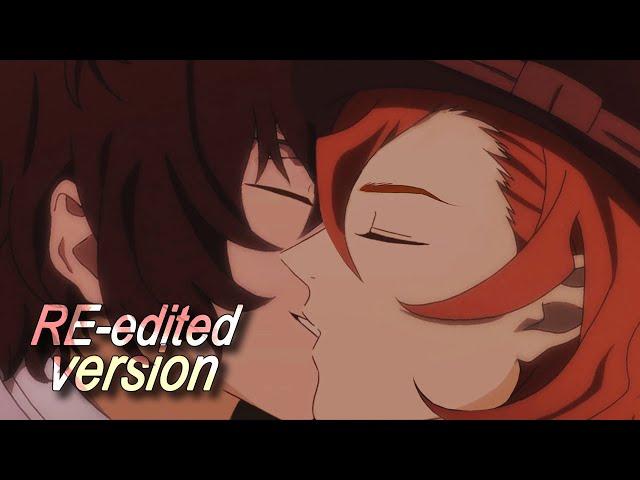 Fan-made  Dazai x Chuuya  Kiss scene (RE-edited)  BSD