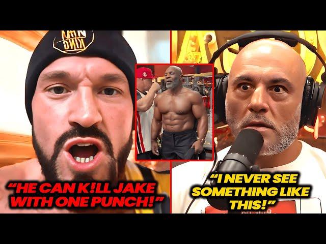 Boxing PROS ARE TERRIFIED by MIKE TYSON'S NEW TRAINING FOOTAGE!full fight sparring 2024 jake paul