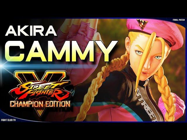 Akira (Cammy)  Street Fighter V Champion Edition • SFV CE