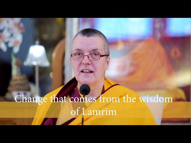 The wisdom of Lamrim - Gen-la Kelsang Dekyong