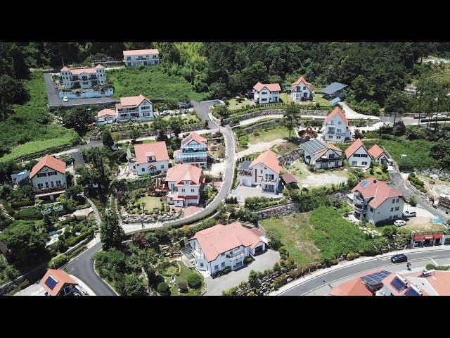 German town, Namhae gun,4K 남해 독일마을