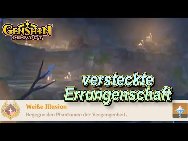 Genshin Impact - Weiße Illusion, Versteckte Errungenschaft freischalten in Inazuma