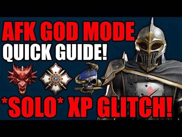 SOLO...FULLY AFK GOD MODE/UNLIMITED XP GLITCH/GOBBLEGUMS! BO6 GLITCH! SOLO XP! BO6 ZOMBIES GLITCH!