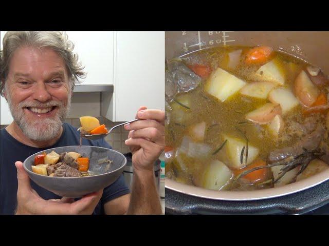 Slow Cooked Beef Stew And Potato Recipe