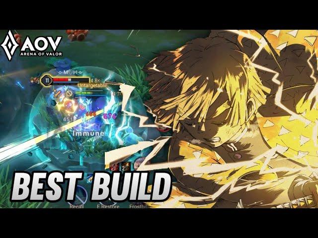 MURAD/ZENITSU GAMEPLAY | BEST BUILD - ARENA OF VALOR