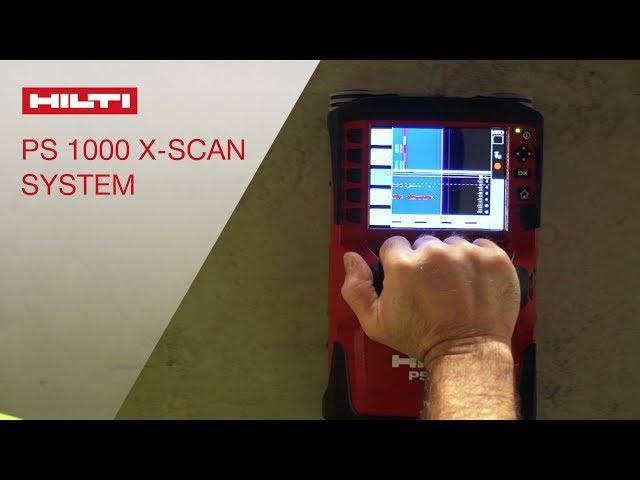 INTRODUCING the Hilti PS 1000 X-Scan radar detection system