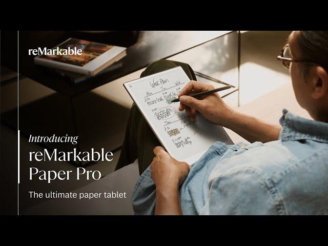 Introducing reMarkable Paper Pro — our most advanced paper tablet