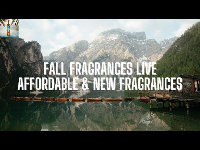 Wednesday LIVE FRAGRANCE CHAT - Affordable & New Scents