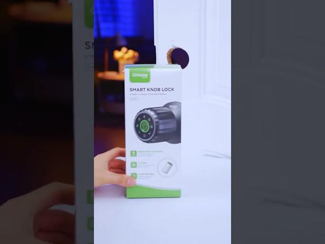 GHome Smart | Meet the first smart knob with a Removable&Rechargeable Battery! |KD03 Pro