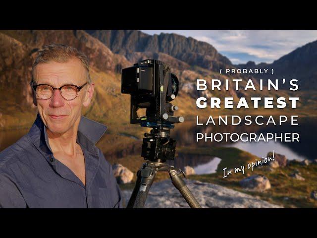 Britain's Greatest Landscape Photographer, Joe Cornish, in the field