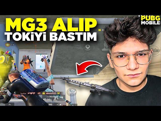 MG3 ALIP TOKİYE BASTIM! | PUBG MOBİLE