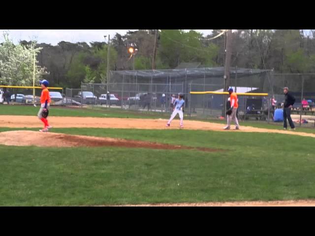 Chase Petty base hit up middle almost kills Austin