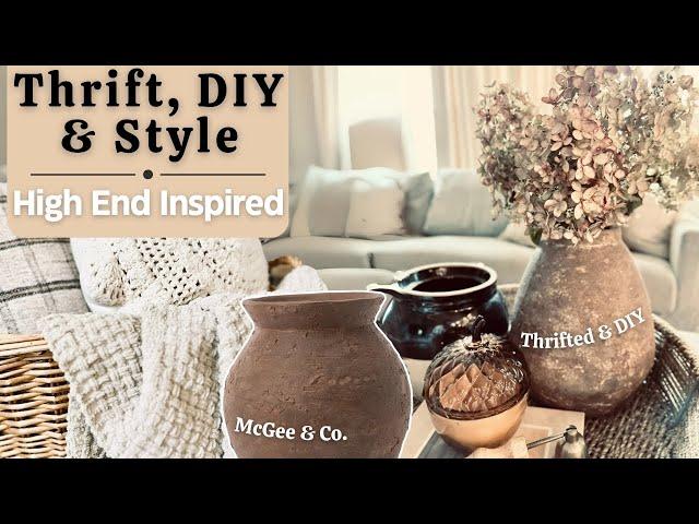 Thrifted vs. Styled | High End Inspired Thrifts | Thrift & Decorate with Me