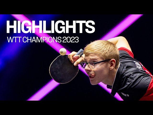 WTT Champions Frankfurt 2023 - Highlights