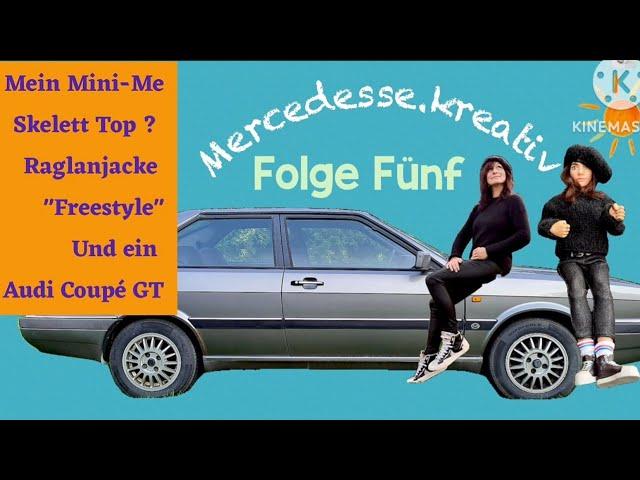 Mein Mini-Me, Skelett-Top, Raglanjacke, Freestyle & ein Audi Coupé GT | Folge 5 | Strick Podcast