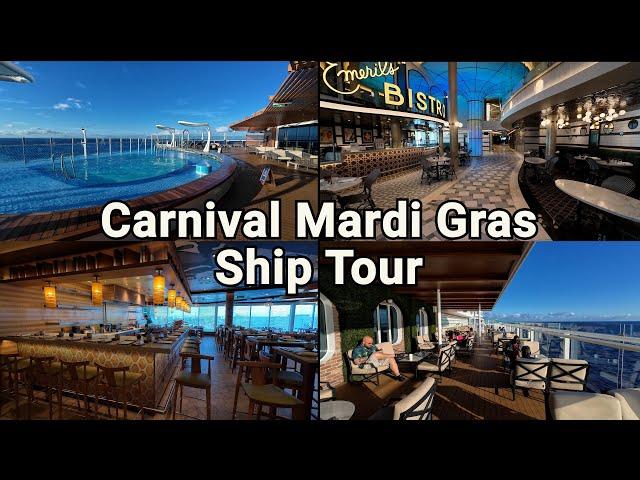 Carnival Mardi Gras Cruise Ship Full Tour