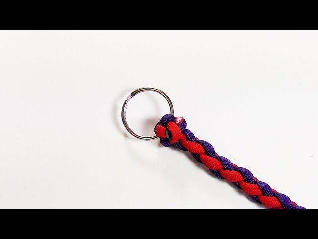 Paracord Tutorial: How To Attach A Four Strand Braid To A Ring