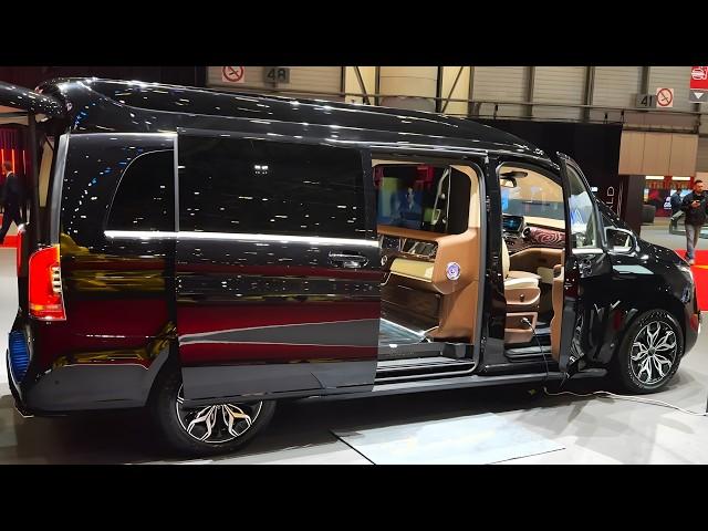 Luxury Custom Mercedes V-Class by Shenzer - in depth Walkaround 4K