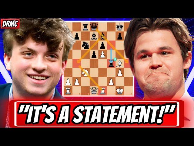 "Start The Procedure!" || Magnus Carlsen SHOCKS Hans Niemann w/ NEXT-LEVEL Rook Sacrifice!