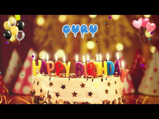 GURU Happy Birthday Song – Happy Birthday to You