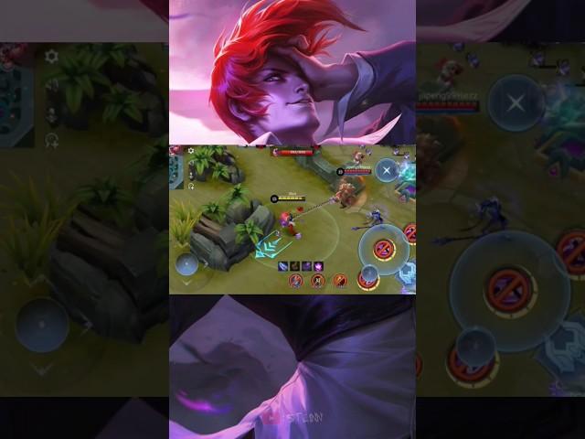 CHOU IMMUNE HOOK FRANCO #mobilelegends #shorts