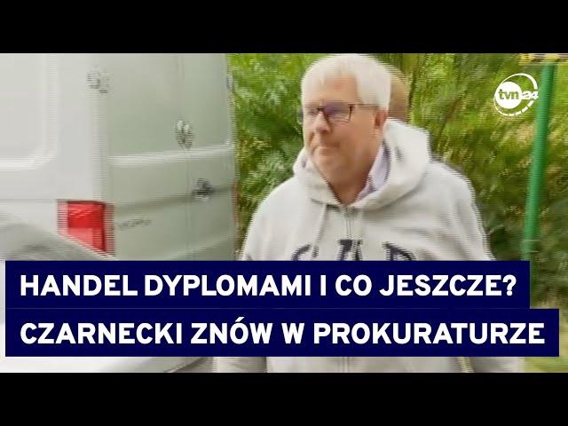 Jakie zarzuty stawia prokuratura Czarneckiemu? I o co chodzi w aferze w Collegium Humanum? @TVN24