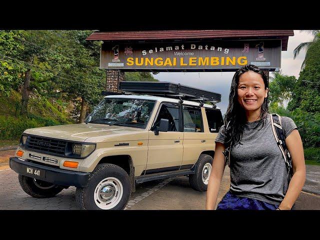 POV_ First 72H Road Trip Life in my Land Cruiser! 33 Year Old LC2 Road Trip - Day 3 Sungai Lembing