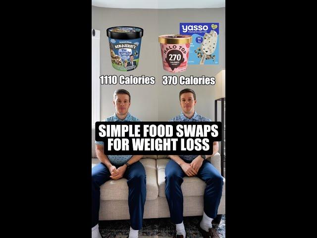 Simple Food Swaps For Weight Loss #shorts