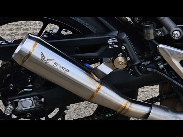 Triumph Speed 400 Exhaust   Hitchcox Motorcycles Exhaust. #ukmade #triumphspeed400