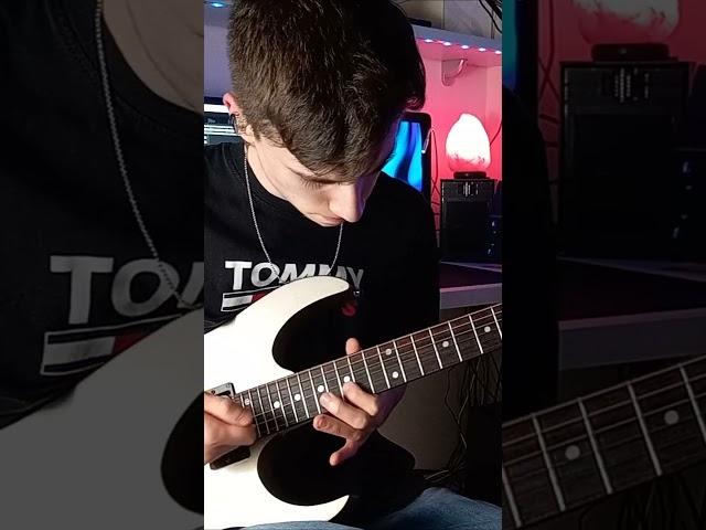 One of the best Italian guitar solos Fabrizio Leo - "E Penso a Te" Guitar Solo cover