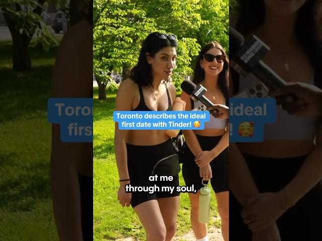 Toronto describes the ideal first date with Tinder! 