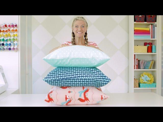 SEW A PILLOWCASE with 1 yard of fabric!