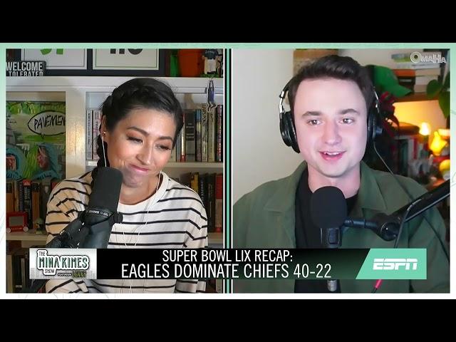 Super Bowl LIX REACTION: Eagles Dominate Chiefs! | The Mina Kimes Show featuring Lenny